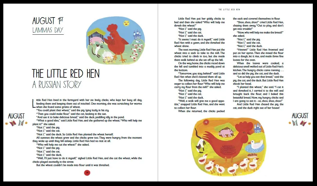 A YEAR FULL OF STORIES BOOK