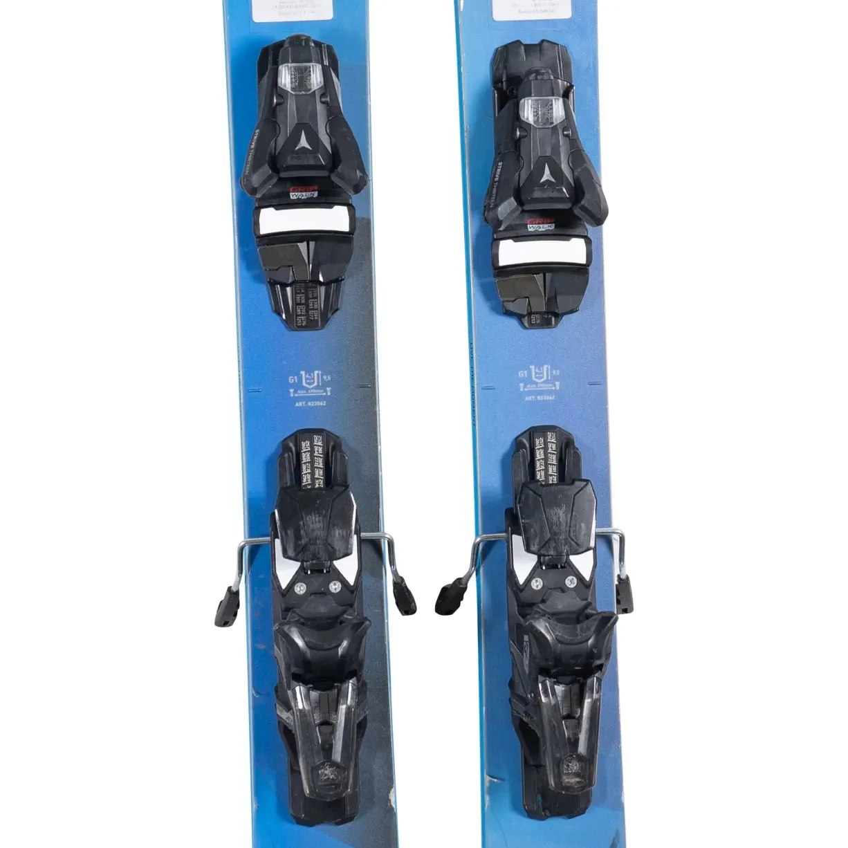 Blizzard Rustler 10 Skis w/ Atomic Strive 13 GW Demo Bindings