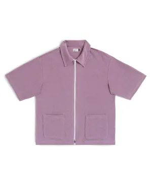 Heather Terry Full-Zip Polo