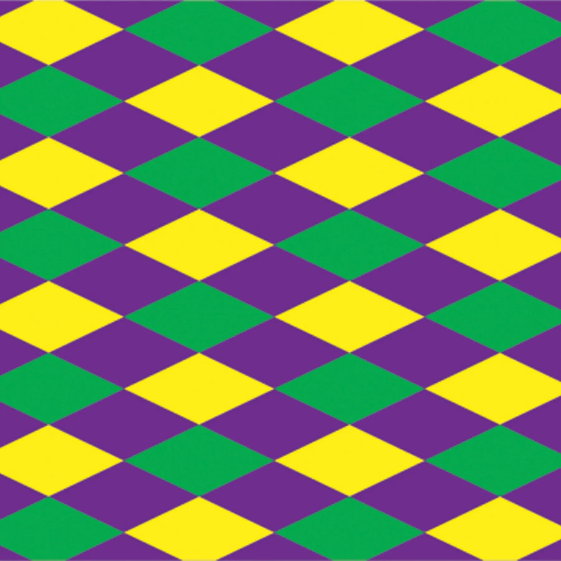 Mardi Gras Printed Mardi Gras Paper Table Runner