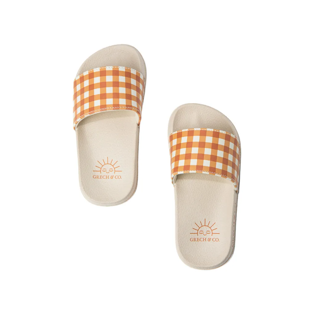 Slide Sandal, Sienna Gingham