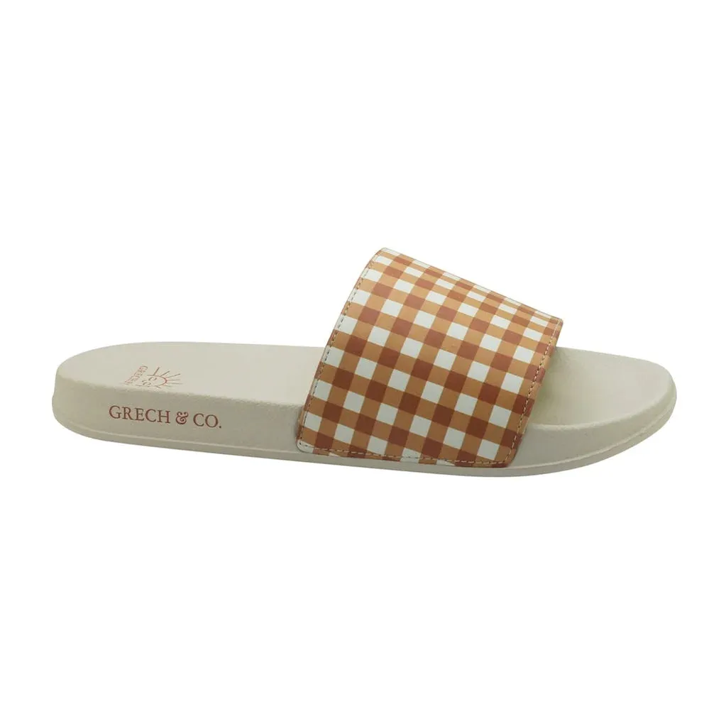 Slide Sandal, Sienna Gingham